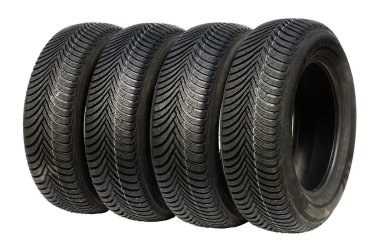 Winter tires for car clipart