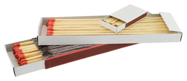 Different box of matches — Stock Photo, Image