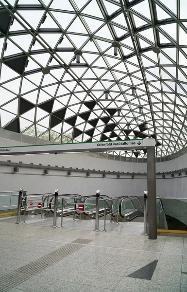 Metro station Budapest — Stock Photo, Image