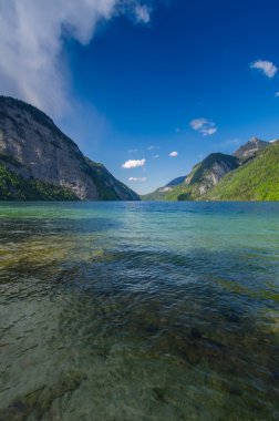 Almanya, Bavyera, Lake, dağ, Alpler