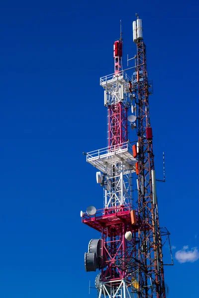 Antena Torre de Comunicación — Foto de Stock