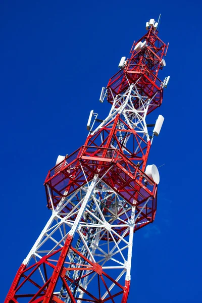 Antena Torre de Comunicação — Fotografia de Stock