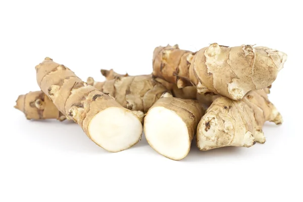 Edible tuber  topinambour Stock Picture