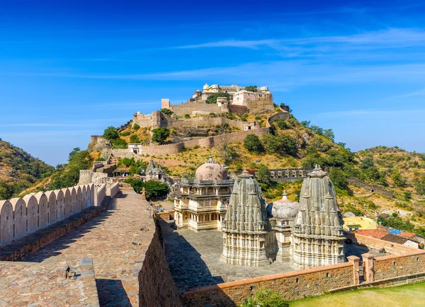 Kumbhalgarh fort, Rajasthan, Índia — Fotografia de Stock