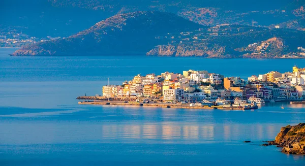 Agios Nikolaos, Creta, Grécia . — Fotografia de Stock