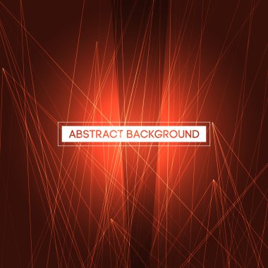 Kırmızı zemin üzerine soyut Mesh 