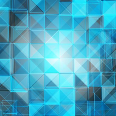 soyut renkli mozaik tasarımı