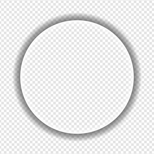 大きな白い透明な球体 — ストックベクタ