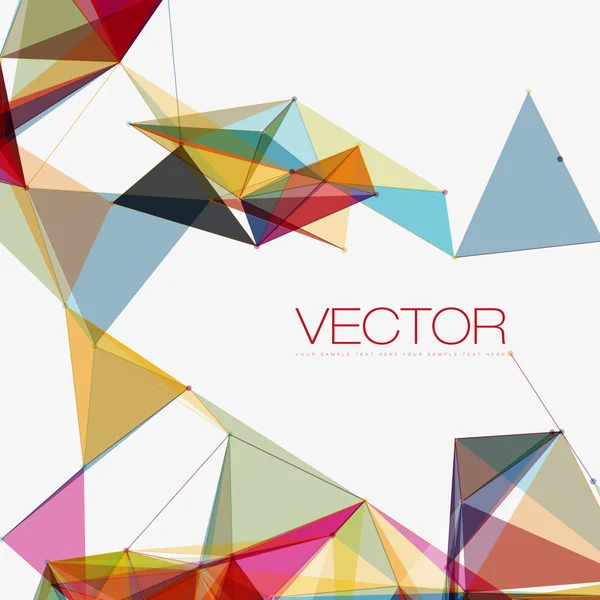 Abstrakt former bakgrund — Stock vektor