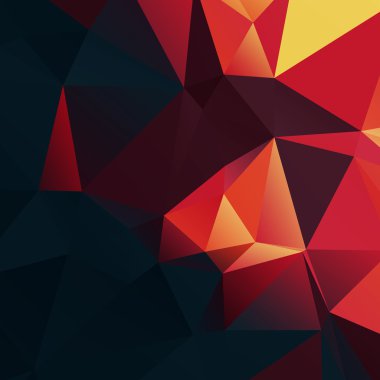 Abstract Colorful Lowpoly  Background clipart