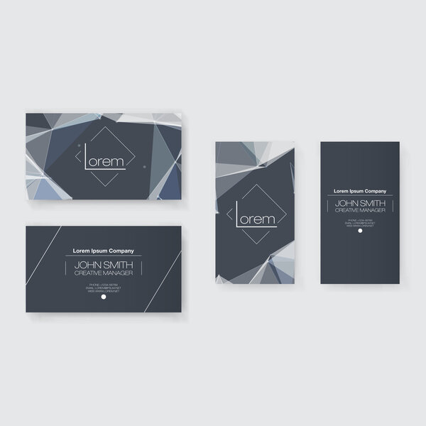 Синий шаблон бланка для вашего бизнеса