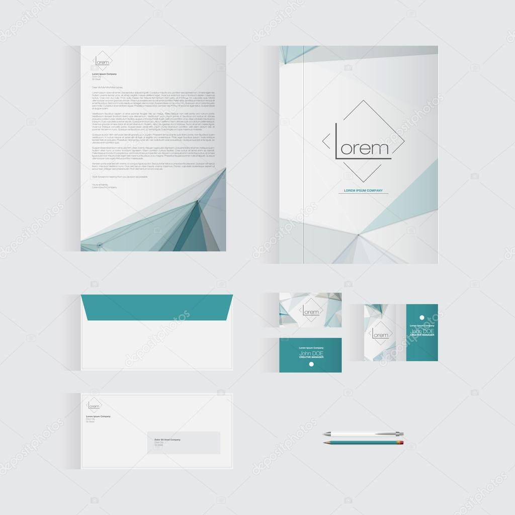 Blue Stationery Template Design for Your Business
