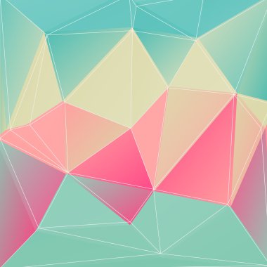 Abstract Lowpoly Background clipart