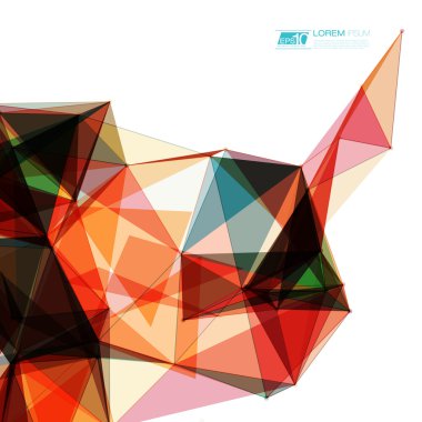 Soyut şekiller arkaplan