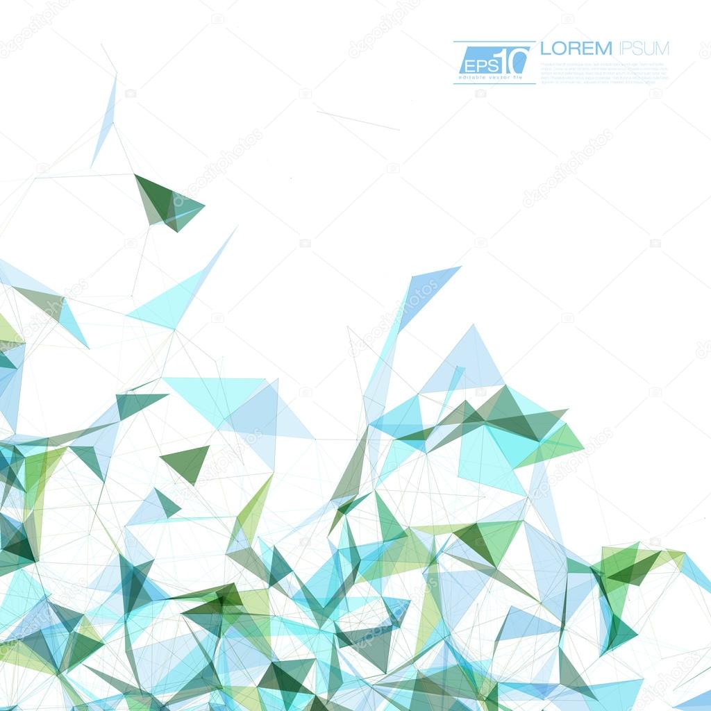Abstract shapes background 