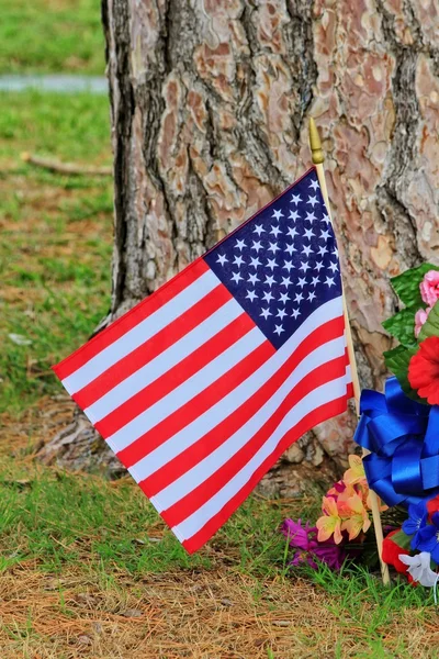 US Flag close up — Stock Photo, Image