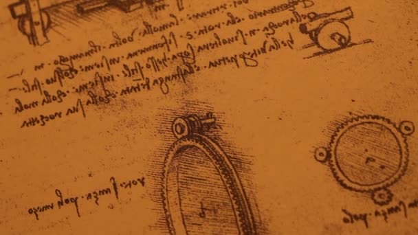 Ancien dessin d'ingénierie 