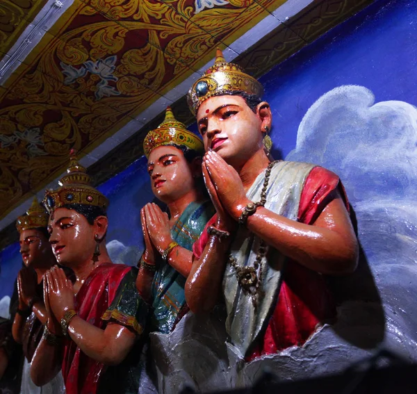 Индуистские статуи бога — стоковое фото
