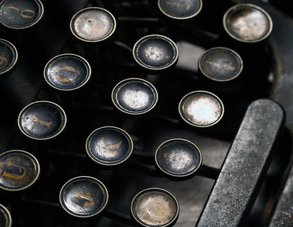 老打字机 — 图库照片