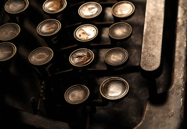 Velha máquina de escrever — Fotografia de Stock