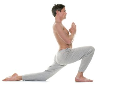 Yoga yapan adam