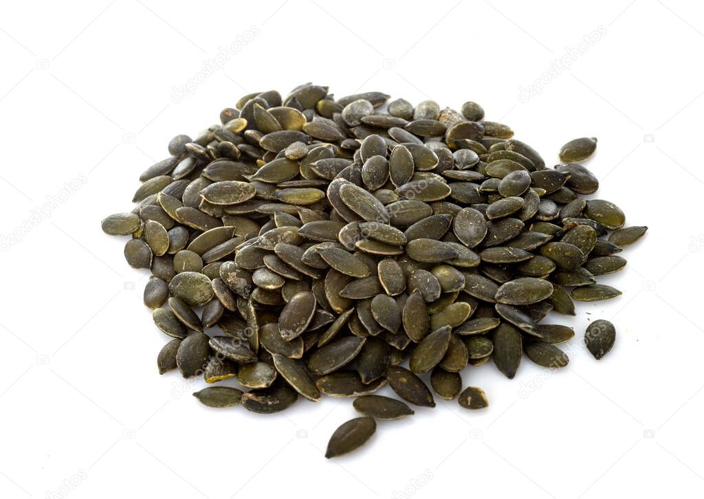 marrow seed in front of white background