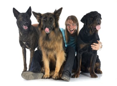 kadın ve köpek