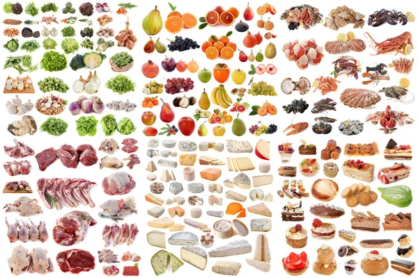 Group of food — Stock Photo, Image