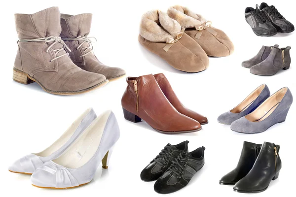 Gruppo di scarpe — Foto Stock