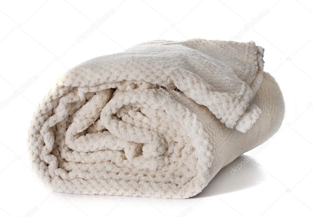 a white blanket