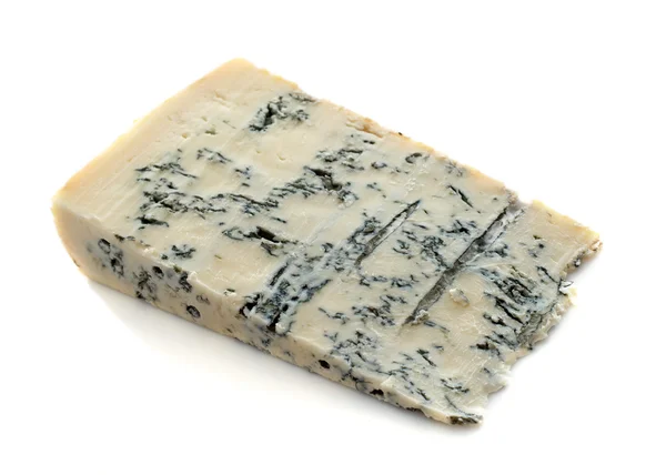 Fatia de queijo gorgonzola — Fotografia de Stock