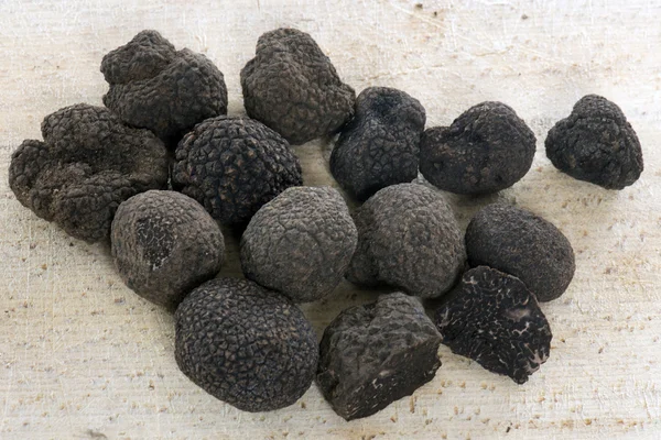 Delicious black truffles — Stock Photo, Image