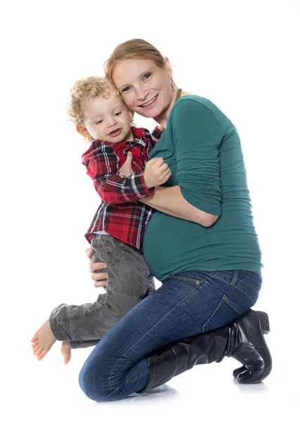 Little boy and mother — Stock Photo, Image