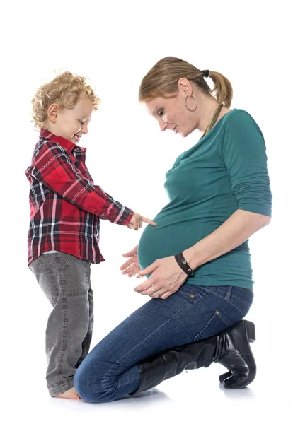 Little boy and mother — Stock Photo, Image