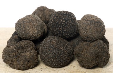 lezzetli siyah truffles