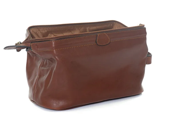 갈색 스폰지 가방 — 스톡 사진
