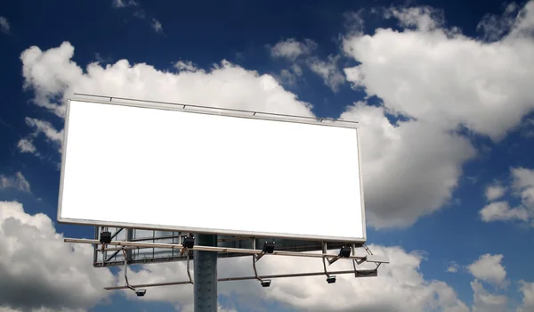 Blank Billboard Stock Image