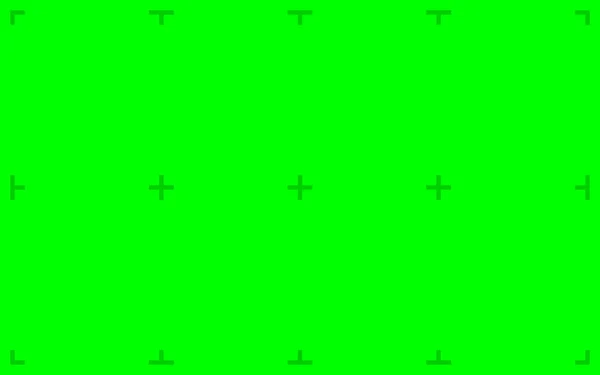 Green Screen mit Markierungen — Stockfoto