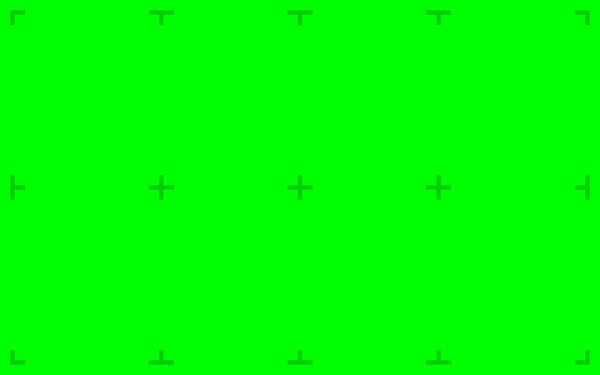 Зеленый экран с маркерами
