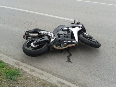 Honda motosiklet kazası