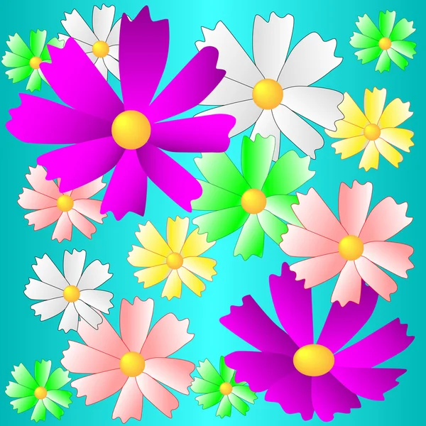 Kusursuz çiçek deseni