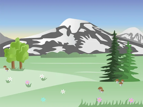 güzel dağ manzarası