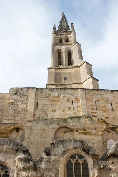 Kerk van St. Emilion — Stockfoto