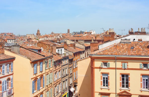 Telhados de Toulouse — Fotografia de Stock