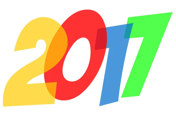 Gelukkig Nieuwjaar 2017 — Stockfoto