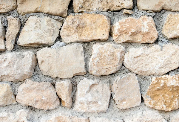 Muro Costruito Pietra Grezza — Foto Stock