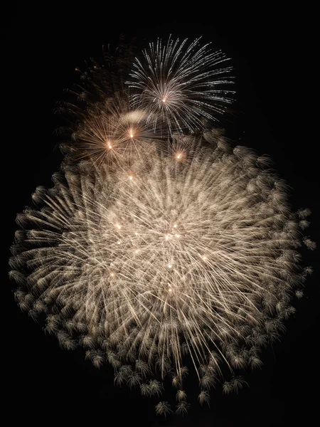 Feuerwerk aus nächster Nähe — Stockfoto