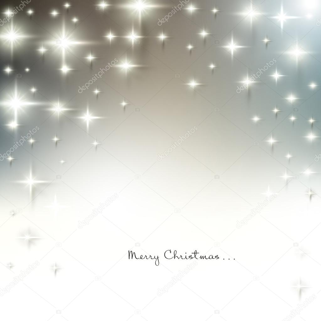 Elegant Christmas background with snowflakes