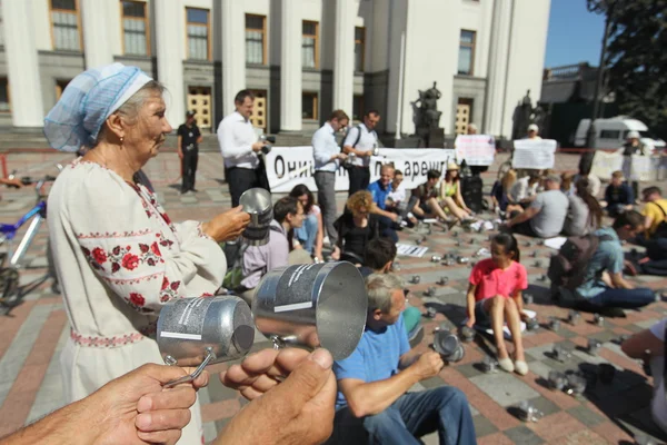 Акції для арешту політик Onishchenk — стокове фото