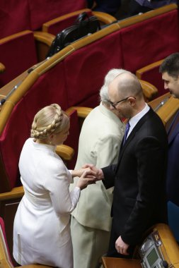 Yulia Timoşenko Ukrayna Parlamentosu, 27 Kasım 2014, Kiev, Ukrayna